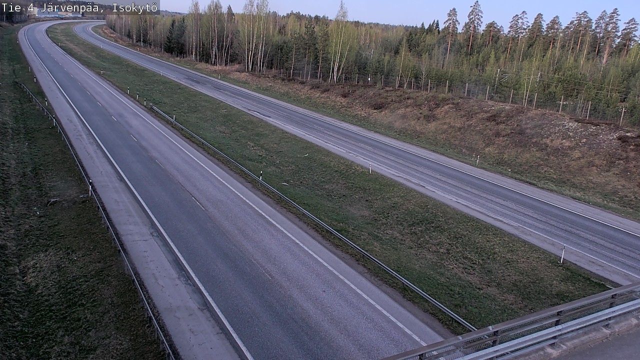 Weather Camera Image Road 4 Järvenpää, Isokytö, Järvenpää, Uusimaa