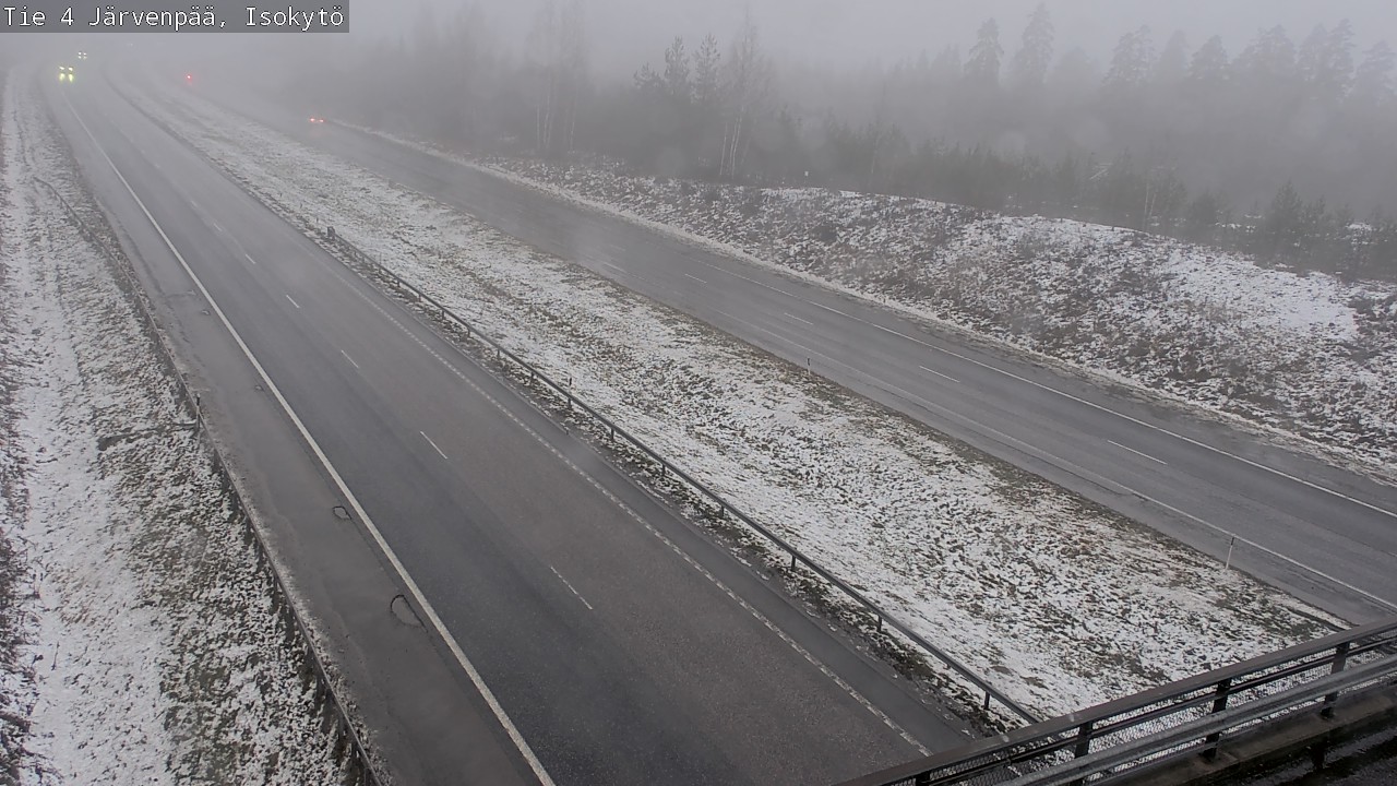 Weather Camera Image Road 4 Järvenpää, Isokytö, Järvenpää, Uusimaa