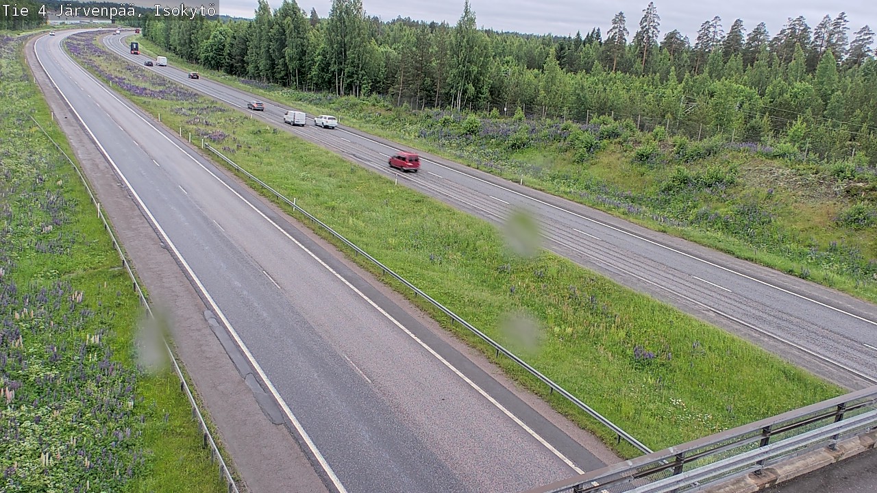 Weather Camera Image Road 4 Järvenpää, Isokytö, Järvenpää, Uusimaa
