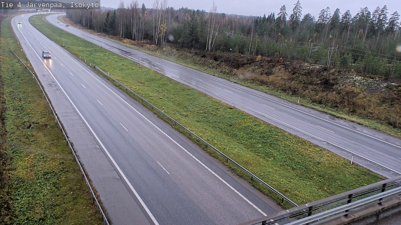 Weather Camera Image Road 4 Järvenpää, Isokytö, Järvenpää, Uusimaa