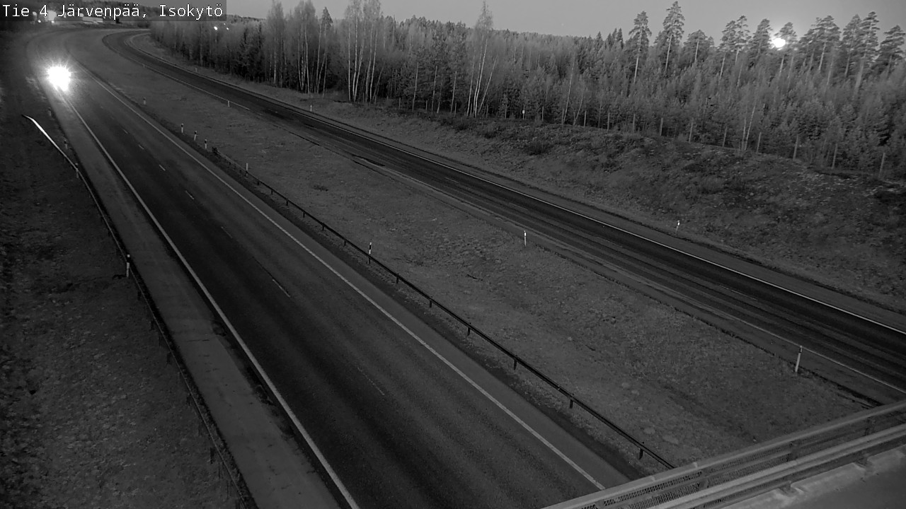 Weather Camera Image Road 4 Järvenpää, Isokytö, Järvenpää, Uusimaa