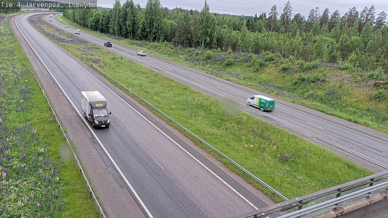 Weather Camera Image Road 4 Järvenpää, Isokytö, Järvenpää, Uusimaa