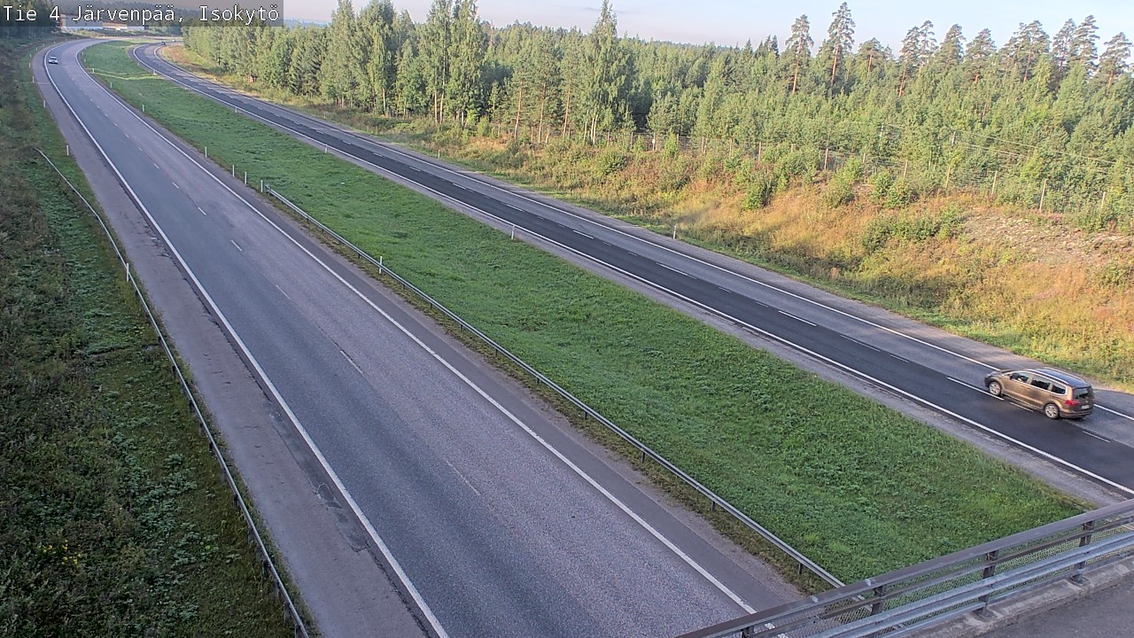 Weather Camera Image Road 4 Järvenpää, Isokytö, Järvenpää, Uusimaa