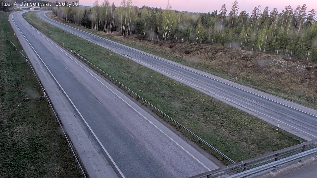 Weather Camera Image Road 4 Järvenpää, Isokytö, Järvenpää, Uusimaa