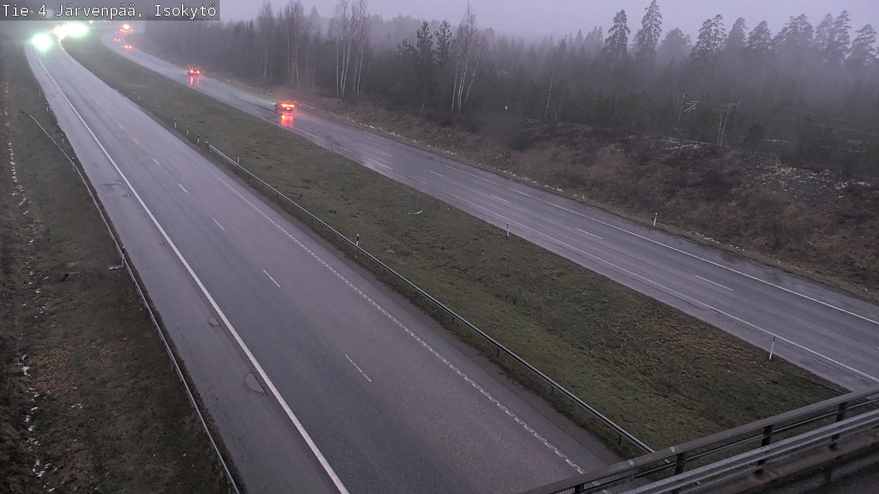 Weather Camera Image Road 4 Järvenpää, Isokytö, Järvenpää, Uusimaa