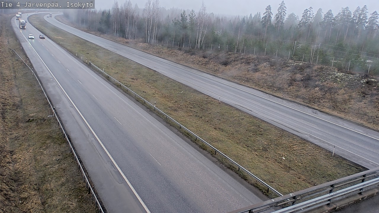 Weather Camera Image Road 4 Järvenpää, Isokytö, Järvenpää, Uusimaa