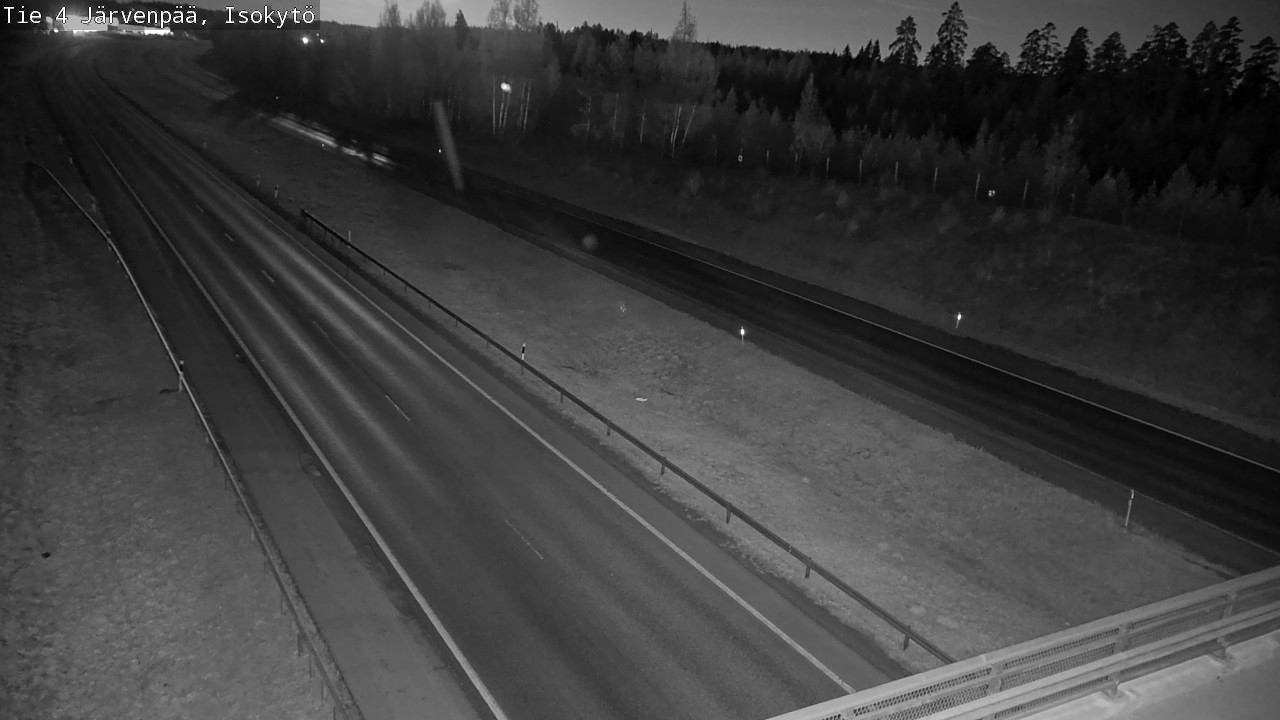 Weather Camera Image Road 4 Järvenpää, Isokytö, Järvenpää, Uusimaa