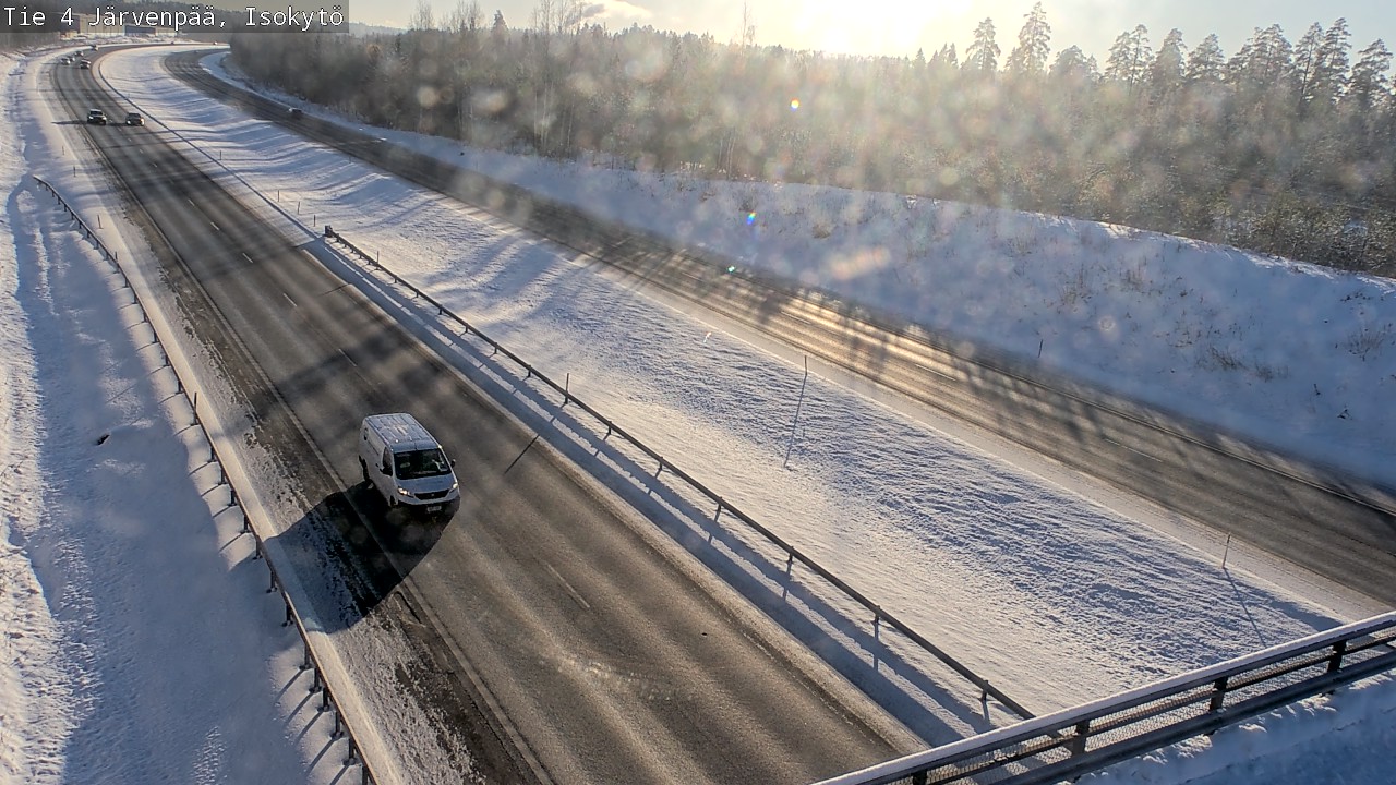 Weather Camera Image Väg 4 Träskända, Isokytö, Järvenpää, Uusimaa