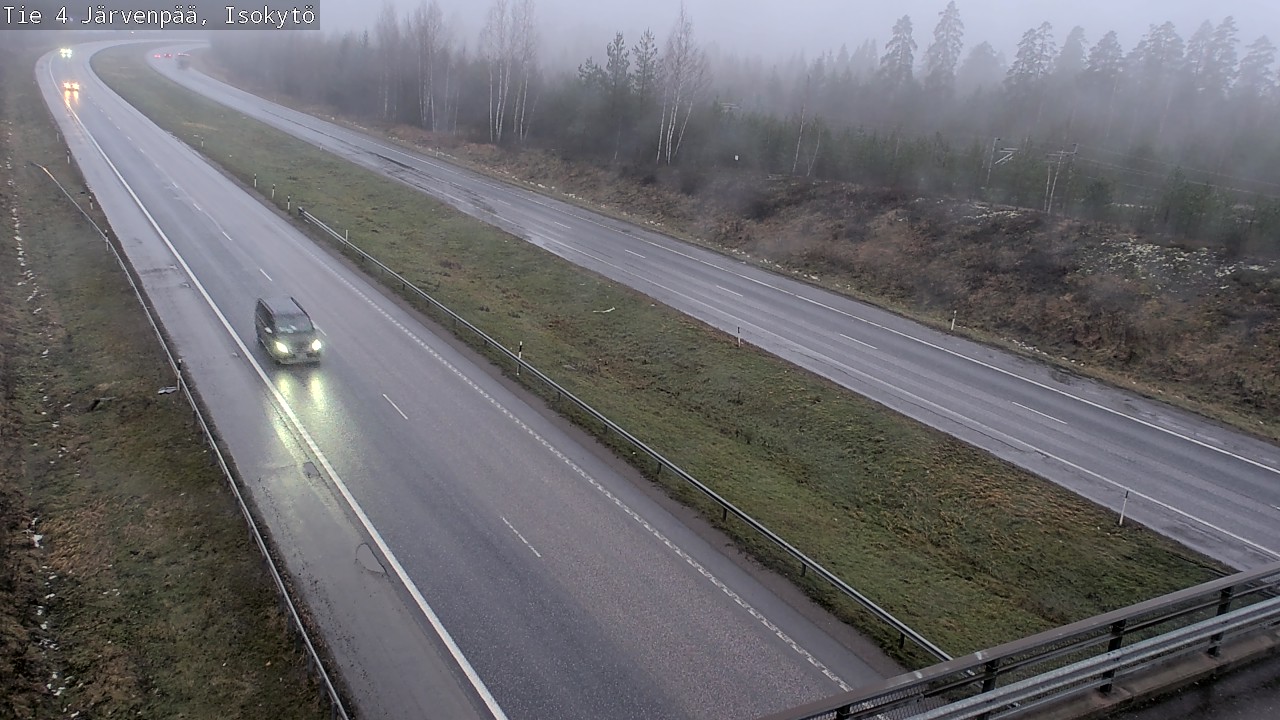 Weather Camera Image Road 4 Järvenpää, Isokytö, Järvenpää, Uusimaa