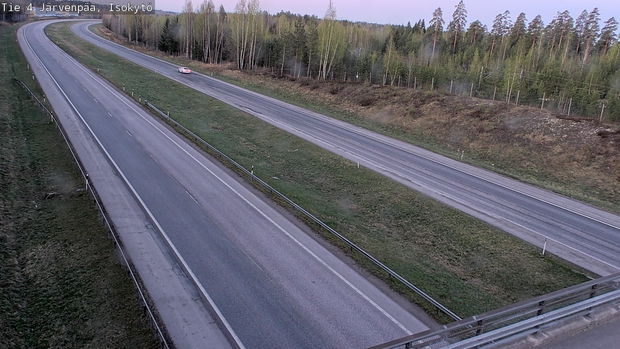 Weather Camera Image Road 4 Järvenpää, Isokytö, Järvenpää, Uusimaa