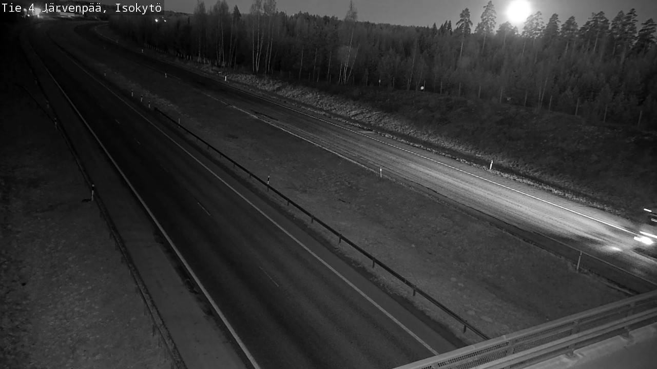 Weather Camera Image Road 4 Järvenpää, Isokytö, Järvenpää, Uusimaa