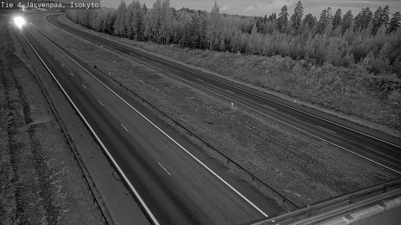 Weather Camera Image Road 4 Järvenpää, Isokytö, Järvenpää, Uusimaa