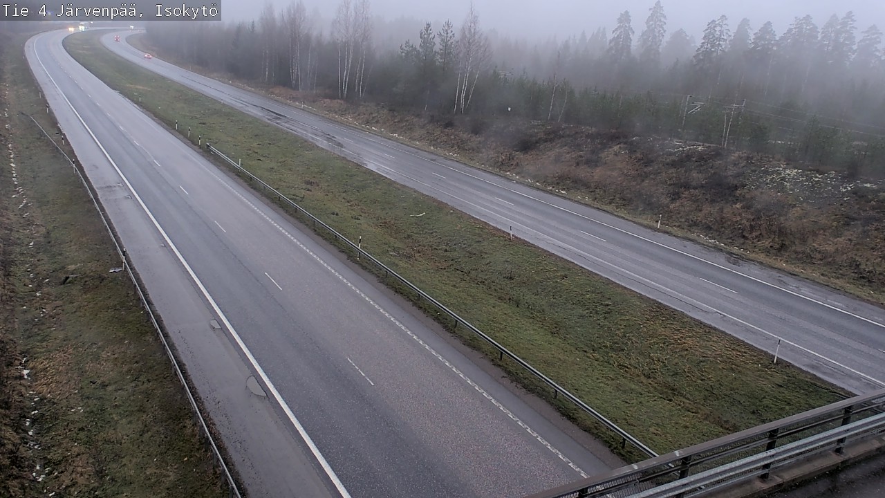 Weather Camera Image Road 4 Järvenpää, Isokytö, Järvenpää, Uusimaa