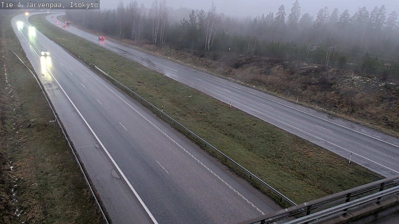 Weather Camera Image Road 4 Järvenpää, Isokytö, Järvenpää, Uusimaa