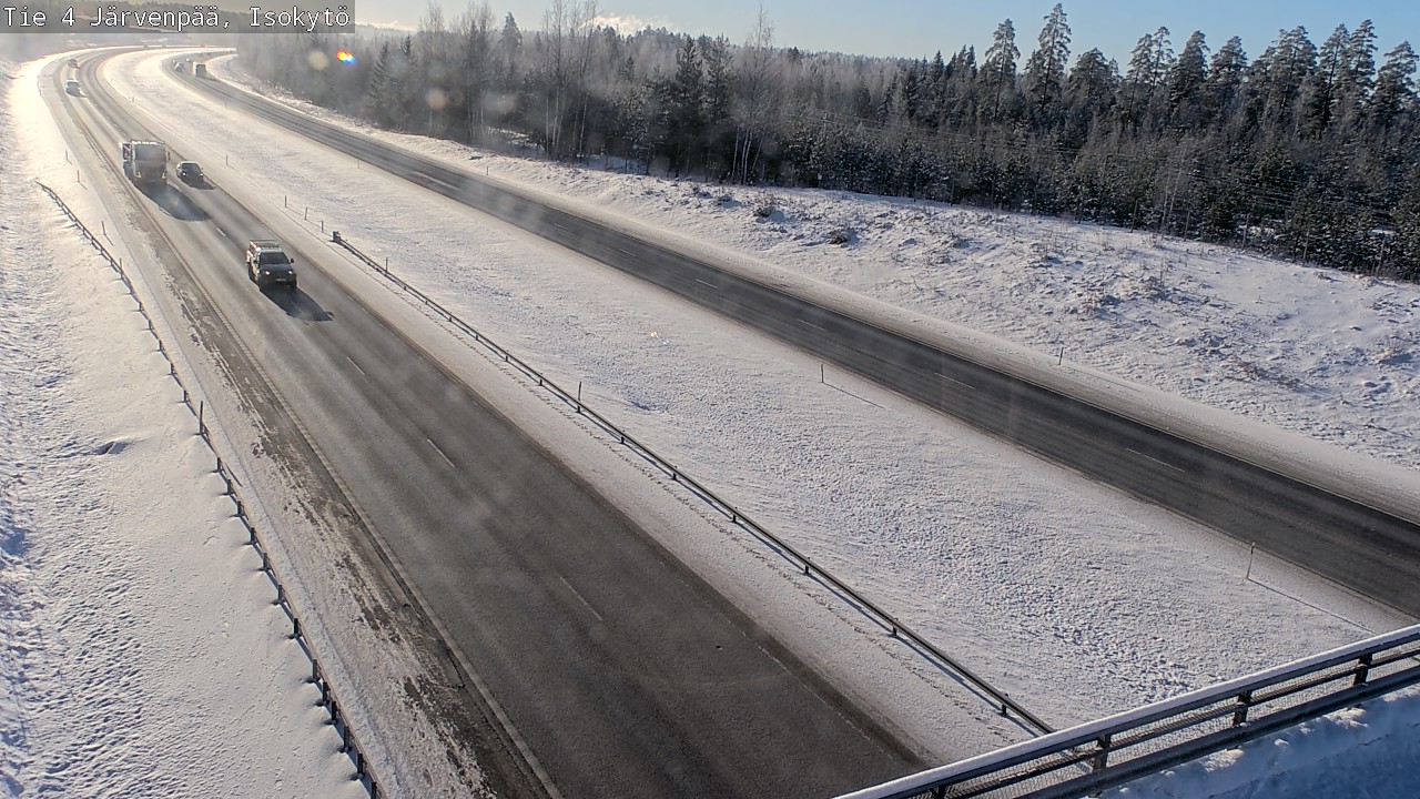 Weather Camera Image Road 4 Järvenpää, Isokytö, Järvenpää, Uusimaa