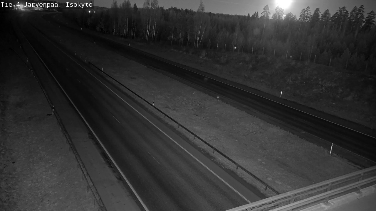 Weather Camera Image Road 4 Järvenpää, Isokytö, Järvenpää, Uusimaa
