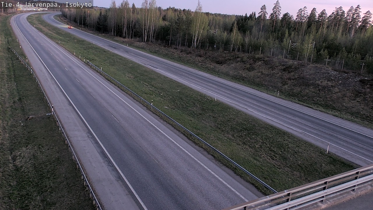 Weather Camera Image Road 4 Järvenpää, Isokytö, Järvenpää, Uusimaa