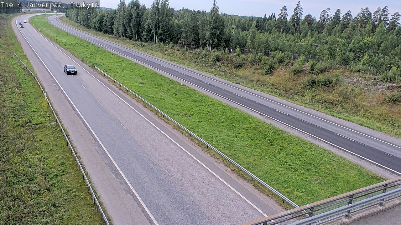 Weather Camera Image Road 4 Järvenpää, Isokytö, Järvenpää, Uusimaa