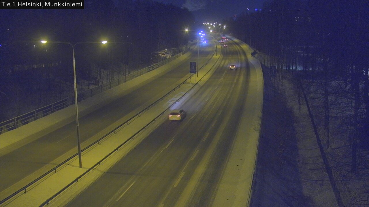 Weather Camera Image Road 1 Helsinki, Munkkiniemi, Helsinki, Uusimaa