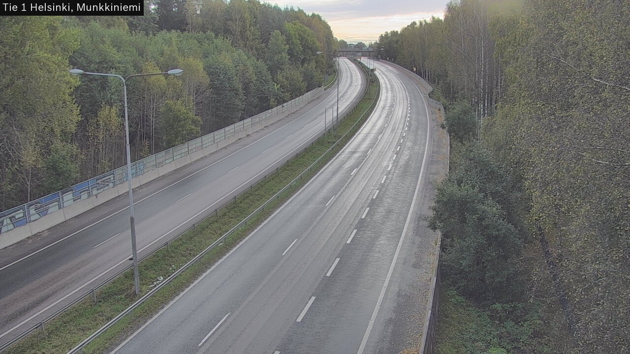 Weather Camera Image Road 1 Helsinki, Munkkiniemi, Helsinki, Uusimaa