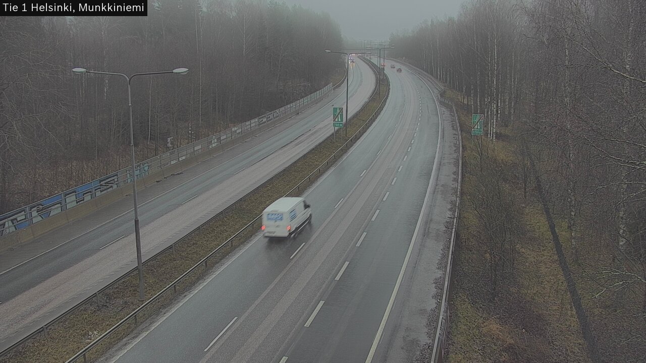Weather Camera Image Väg 1 Helsingfors, Munksnäs, Helsinki, Uusimaa