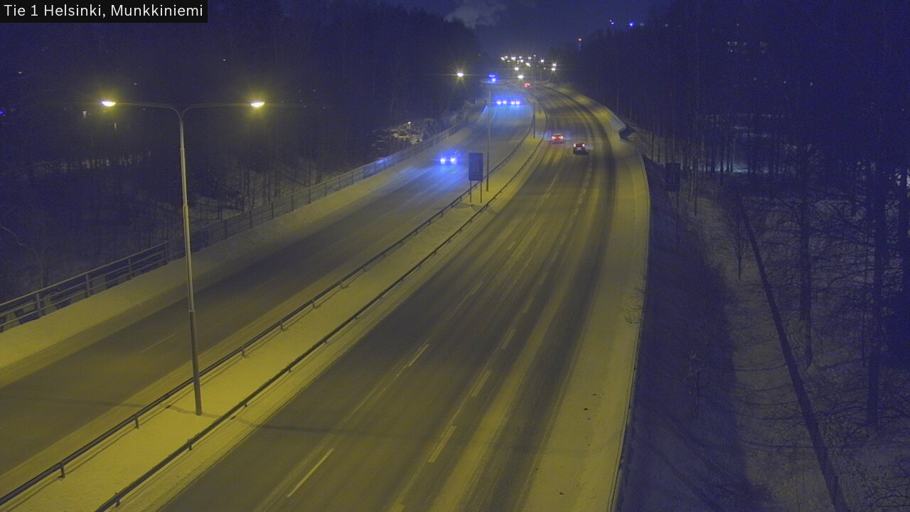 Weather Camera Image Väg 1 Helsingfors, Munksnäs, Helsinki, Uusimaa