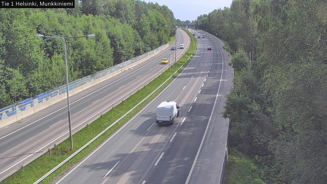 Weather Camera Image Road 1 Helsinki, Munkkiniemi, Helsinki, Uusimaa