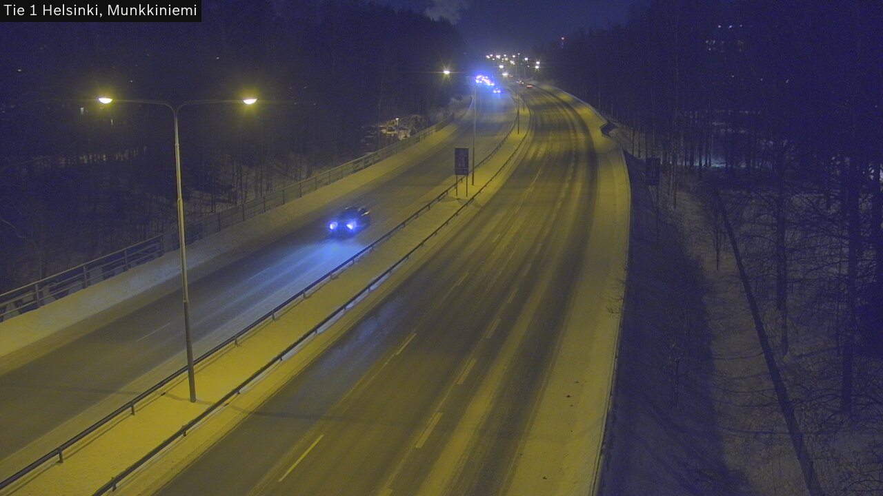 Weather Camera Image Väg 1 Helsingfors, Munksnäs, Helsinki, Uusimaa