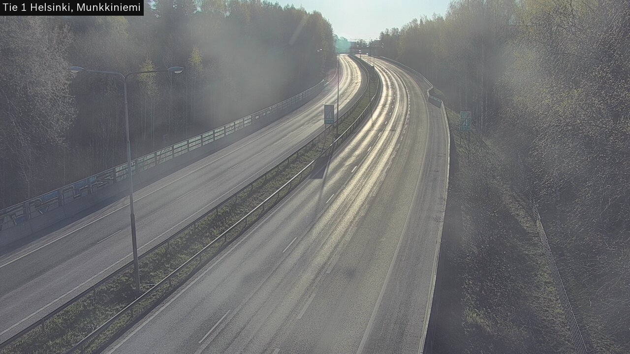 Weather Camera Image Väg 1 Helsingfors, Munksnäs, Helsinki, Uusimaa