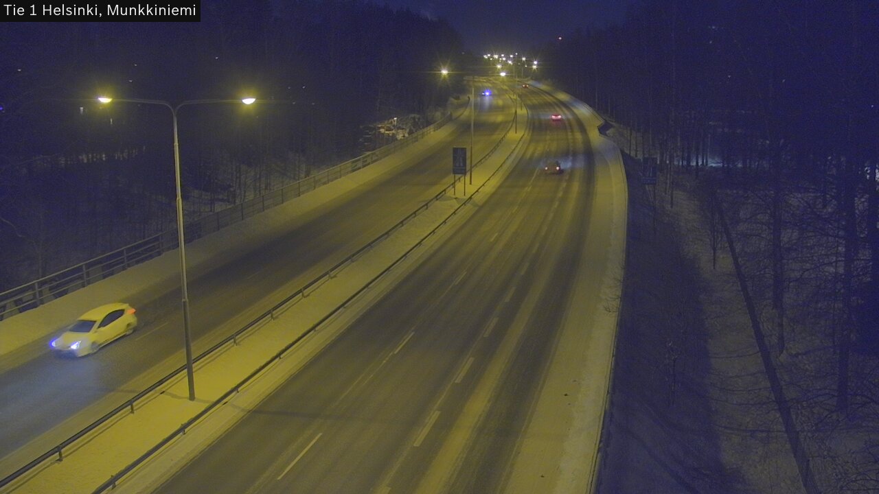 Weather Camera Image Väg 1 Helsingfors, Munksnäs, Helsinki, Uusimaa