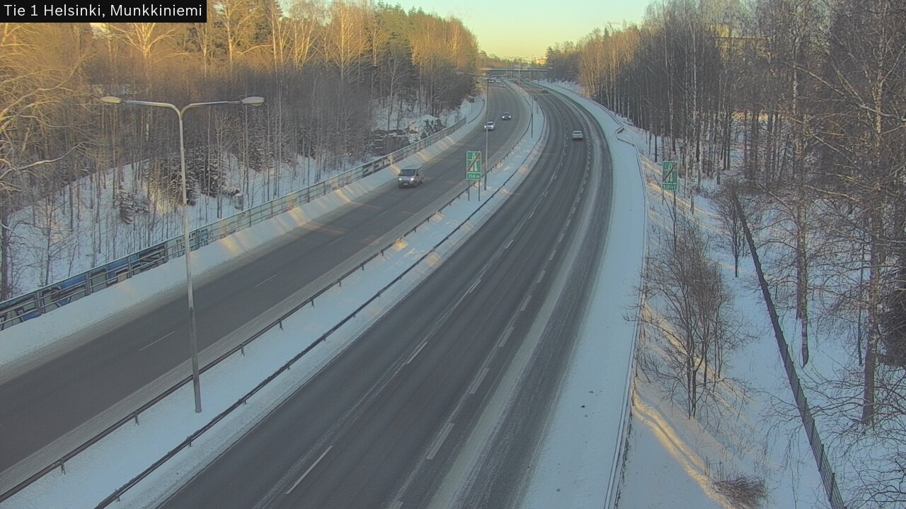 Weather Camera Image Road 1 Helsinki, Munkkiniemi, Helsinki, Uusimaa