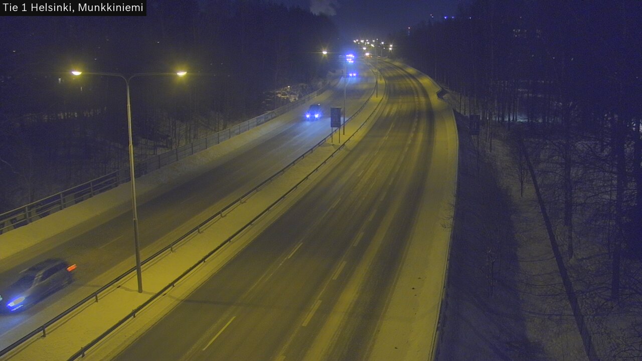 Weather Camera Image Väg 1 Helsingfors, Munksnäs, Helsinki, Uusimaa