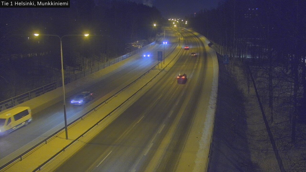 Weather Camera Image Road 1 Helsinki, Munkkiniemi, Helsinki, Uusimaa