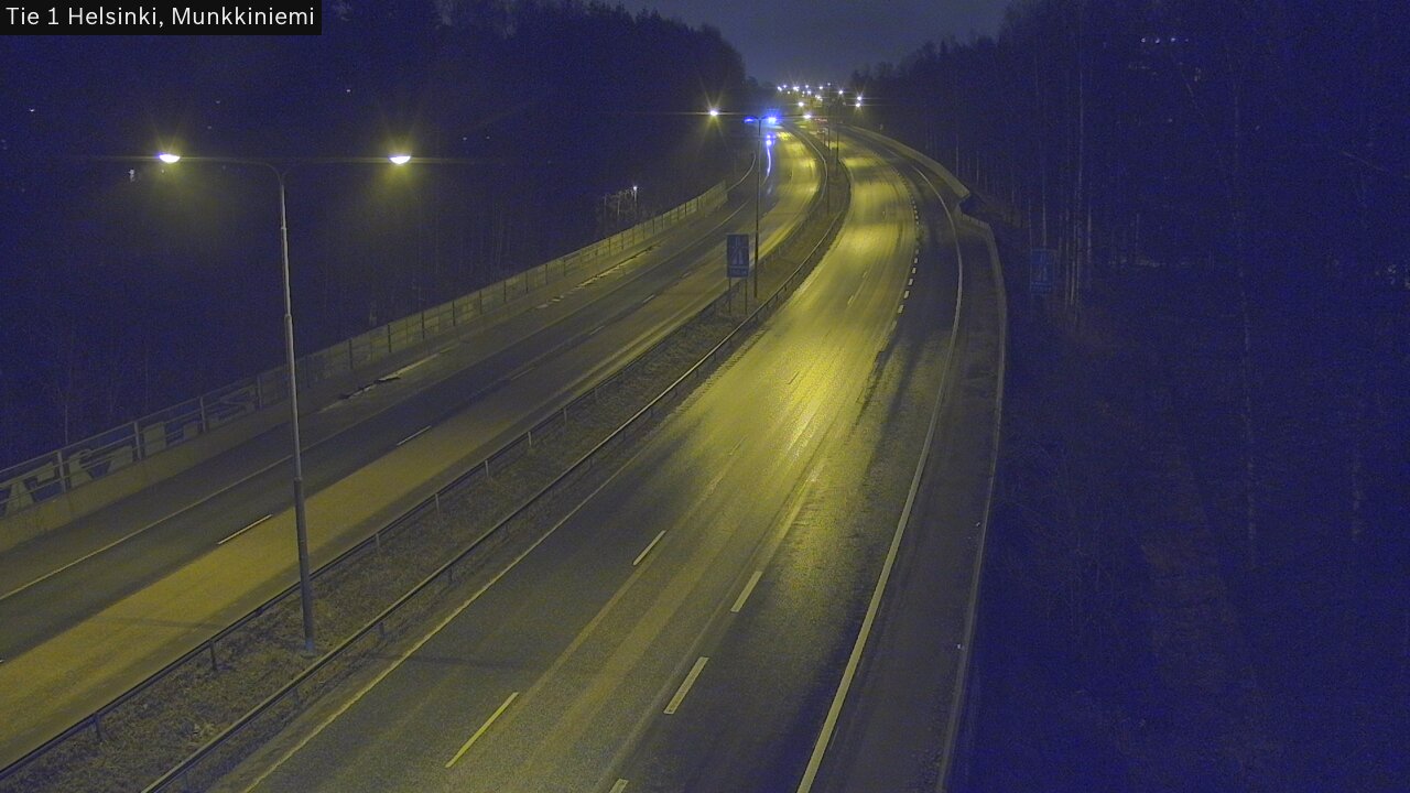 Weather Camera Image Väg 1 Helsingfors, Munksnäs, Helsinki, Uusimaa