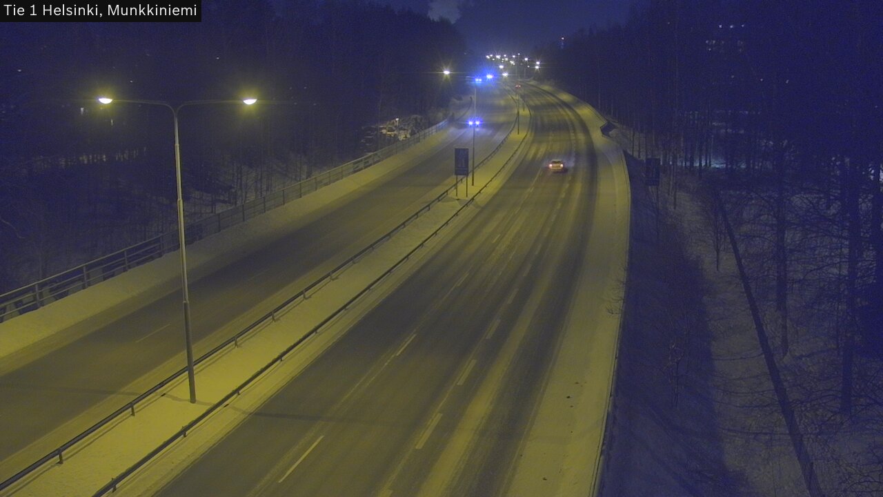Weather Camera Image Väg 1 Helsingfors, Munksnäs, Helsinki, Uusimaa