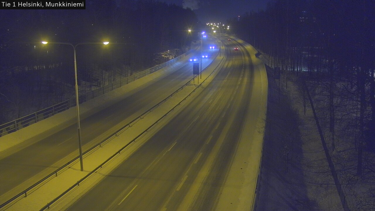 Weather Camera Image Väg 1 Helsingfors, Munksnäs, Helsinki, Uusimaa
