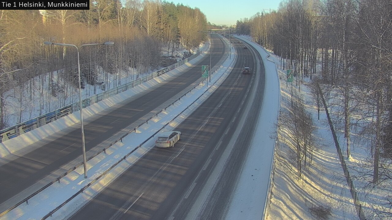 Weather Camera Image Road 1 Helsinki, Munkkiniemi, Helsinki, Uusimaa