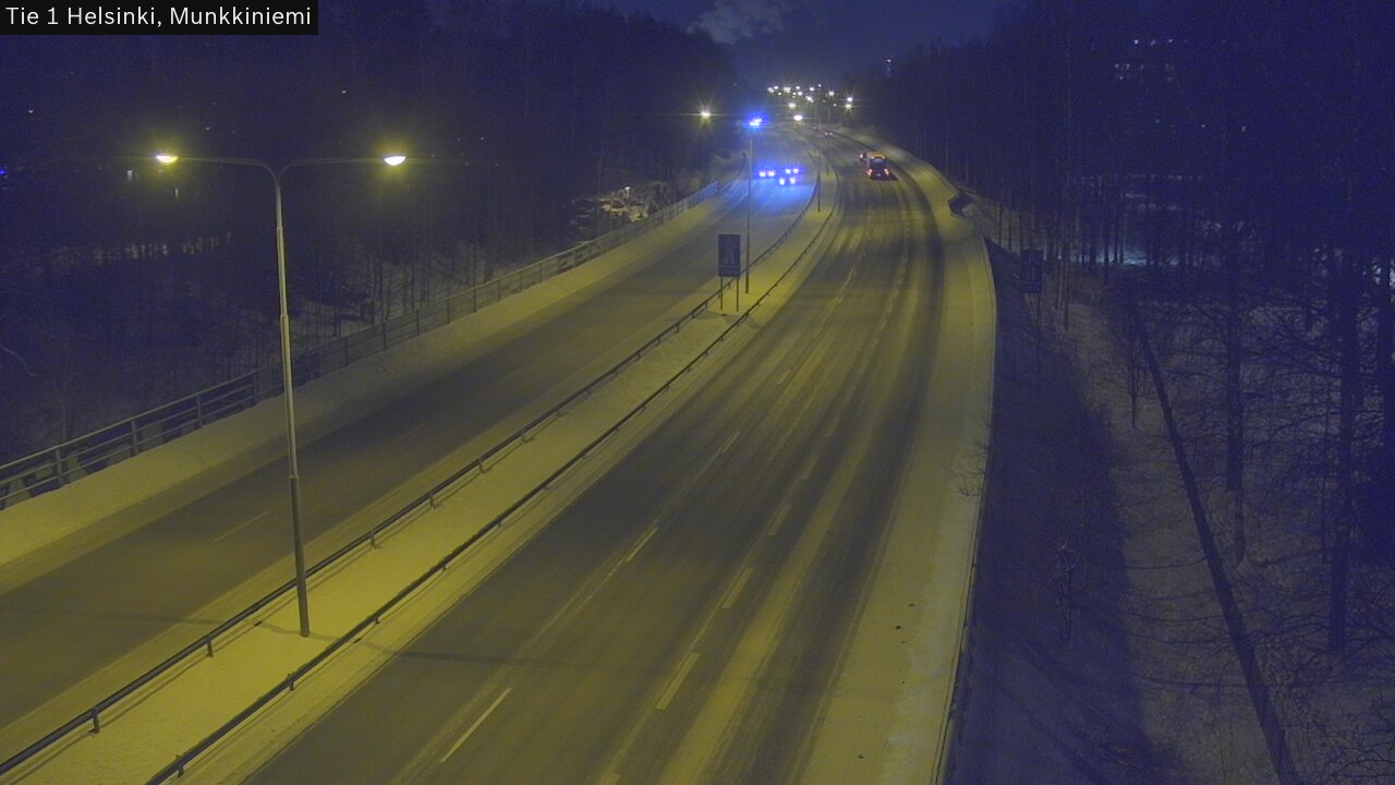 Weather Camera Image Väg 1 Helsingfors, Munksnäs, Helsinki, Uusimaa