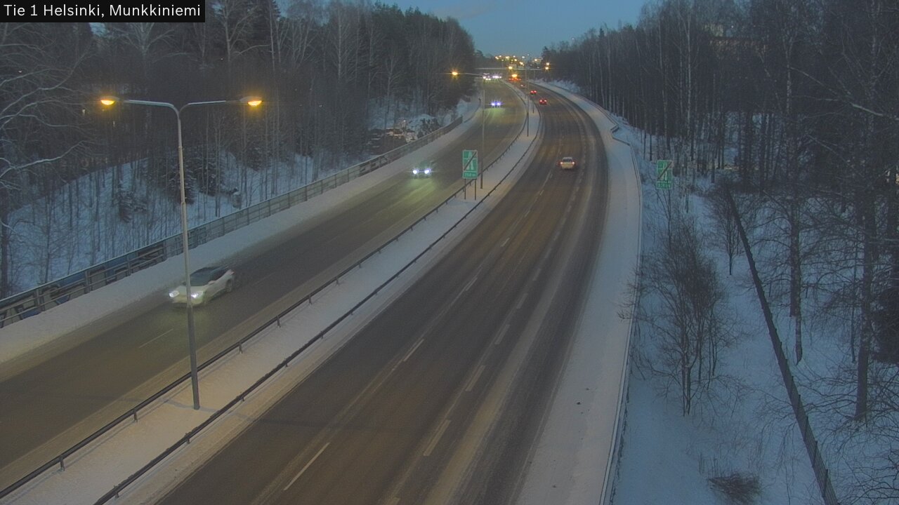 Weather Camera Image Road 1 Helsinki, Munkkiniemi, Helsinki, Uusimaa