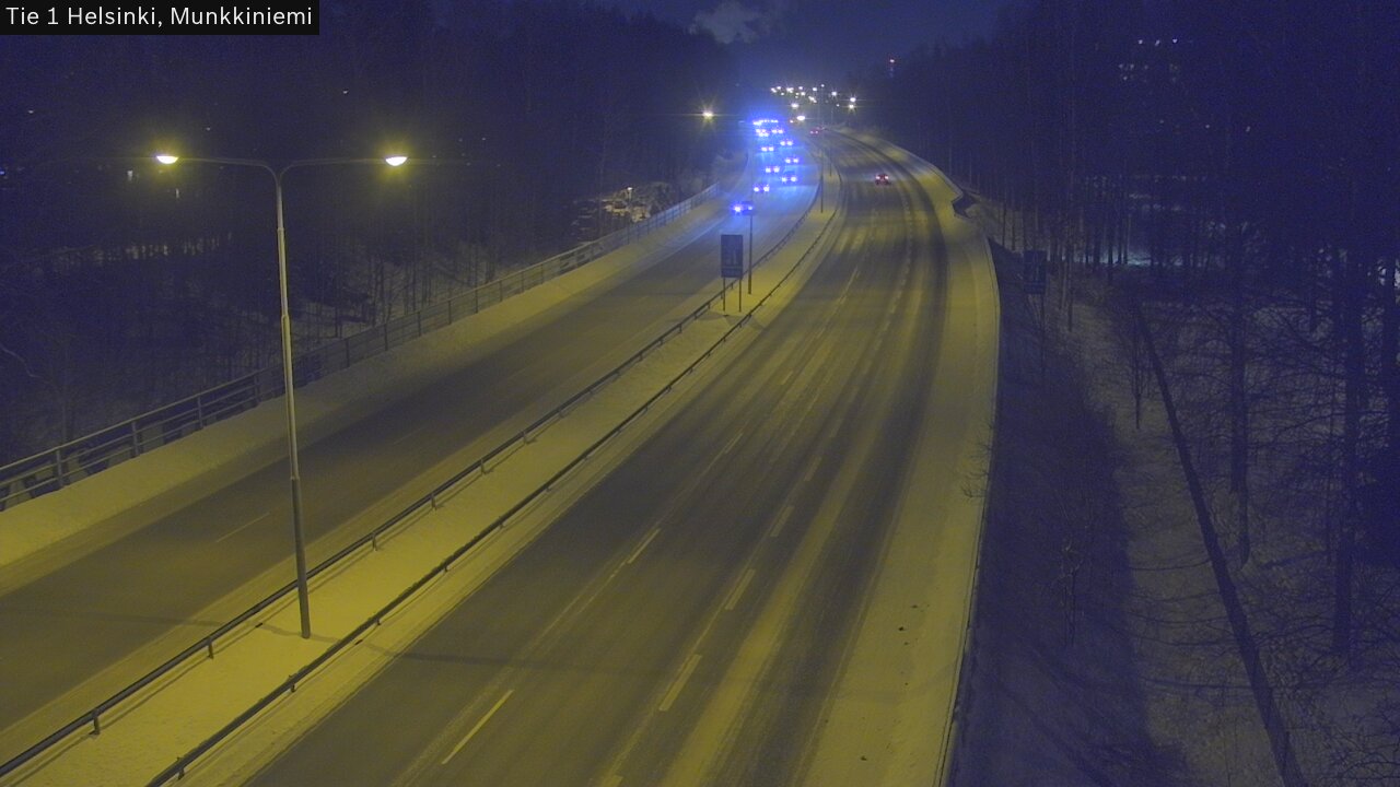 Weather Camera Image Väg 1 Helsingfors, Munksnäs, Helsinki, Uusimaa