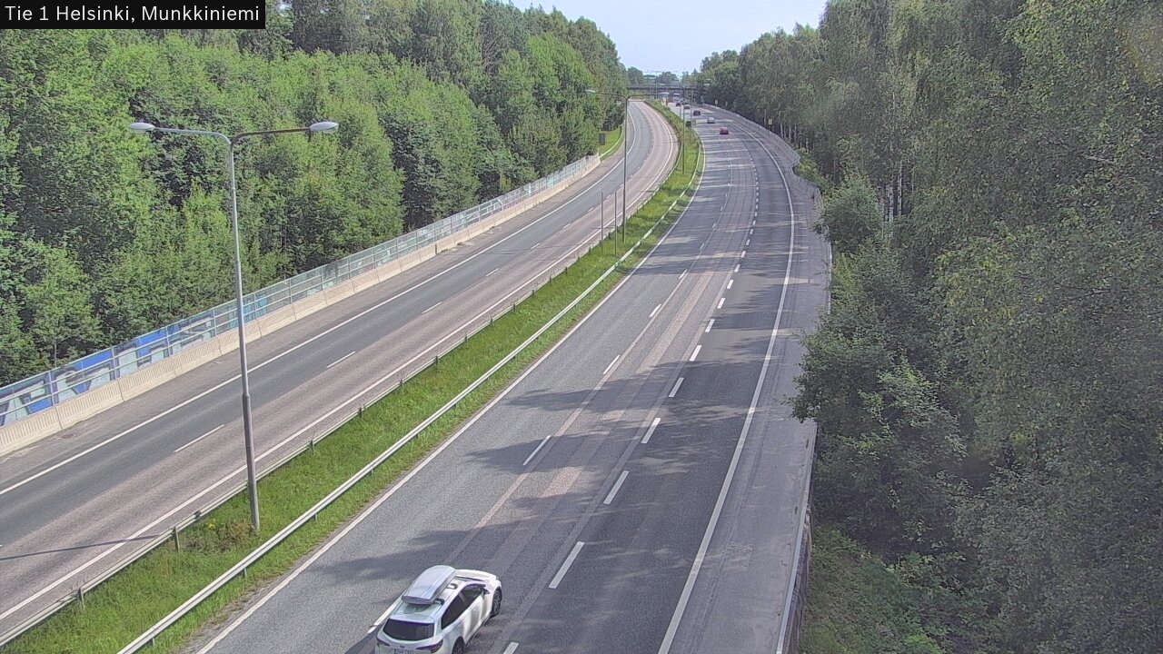 Weather Camera Image Road 1 Helsinki, Munkkiniemi, Helsinki, Uusimaa