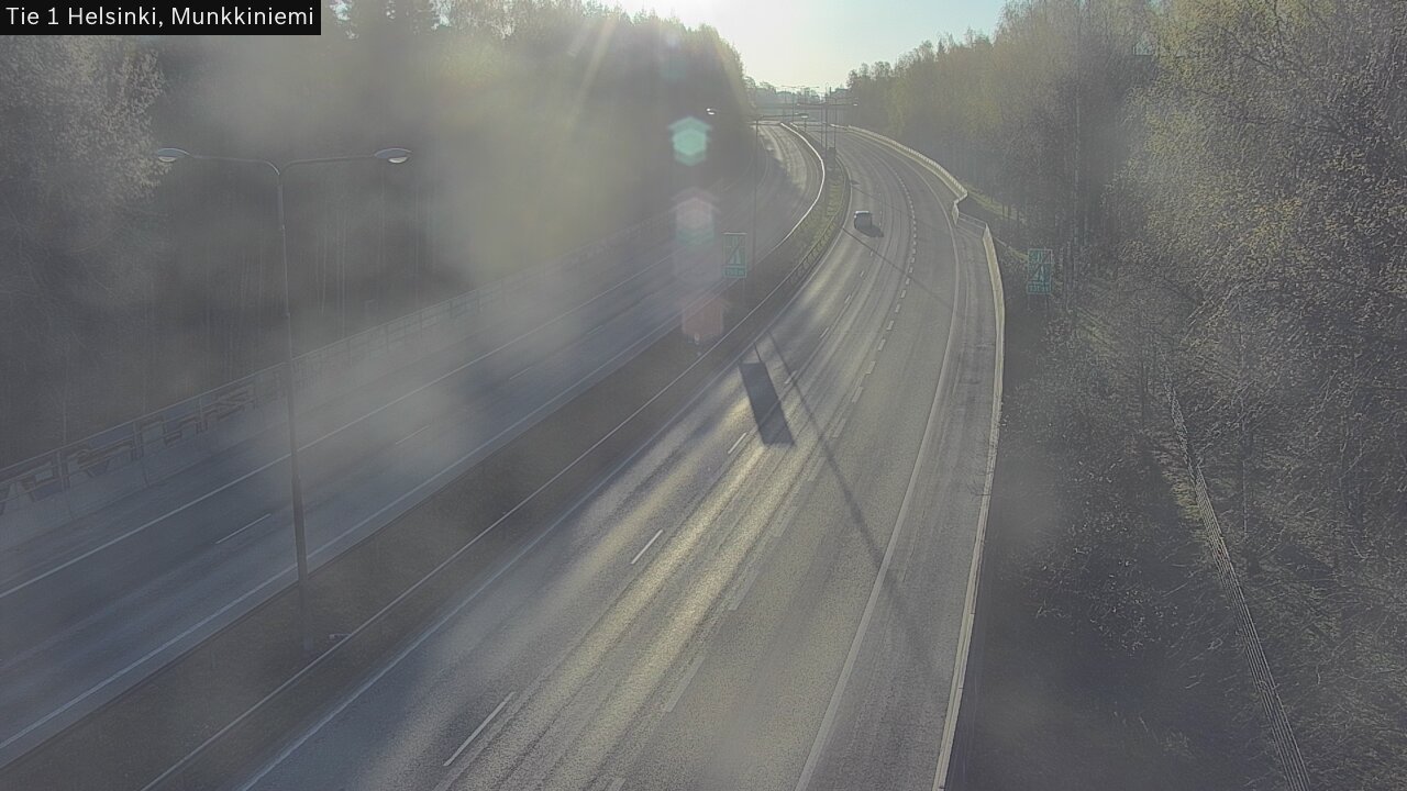 Weather Camera Image Väg 1 Helsingfors, Munksnäs, Helsinki, Uusimaa