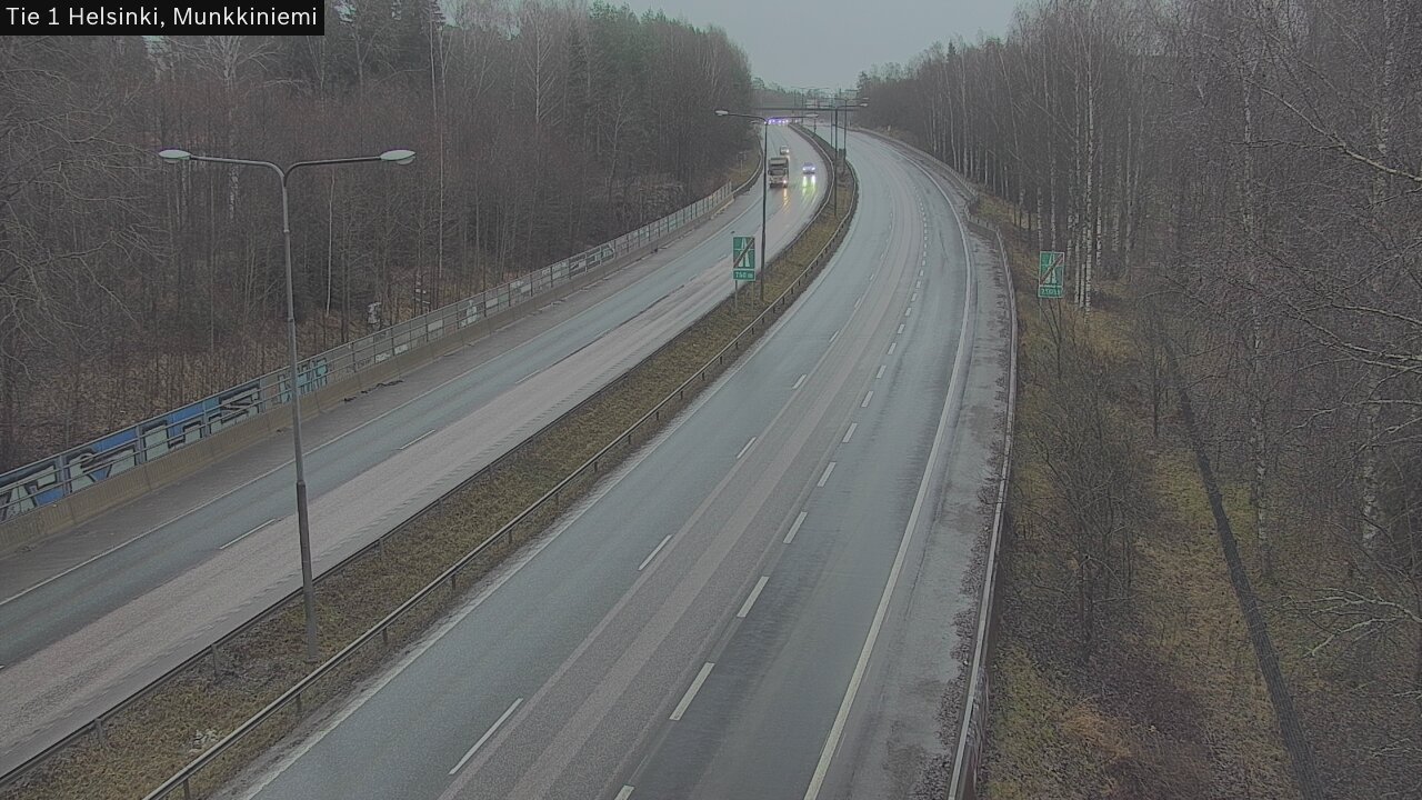 Weather Camera Image Väg 1 Helsingfors, Munksnäs, Helsinki, Uusimaa