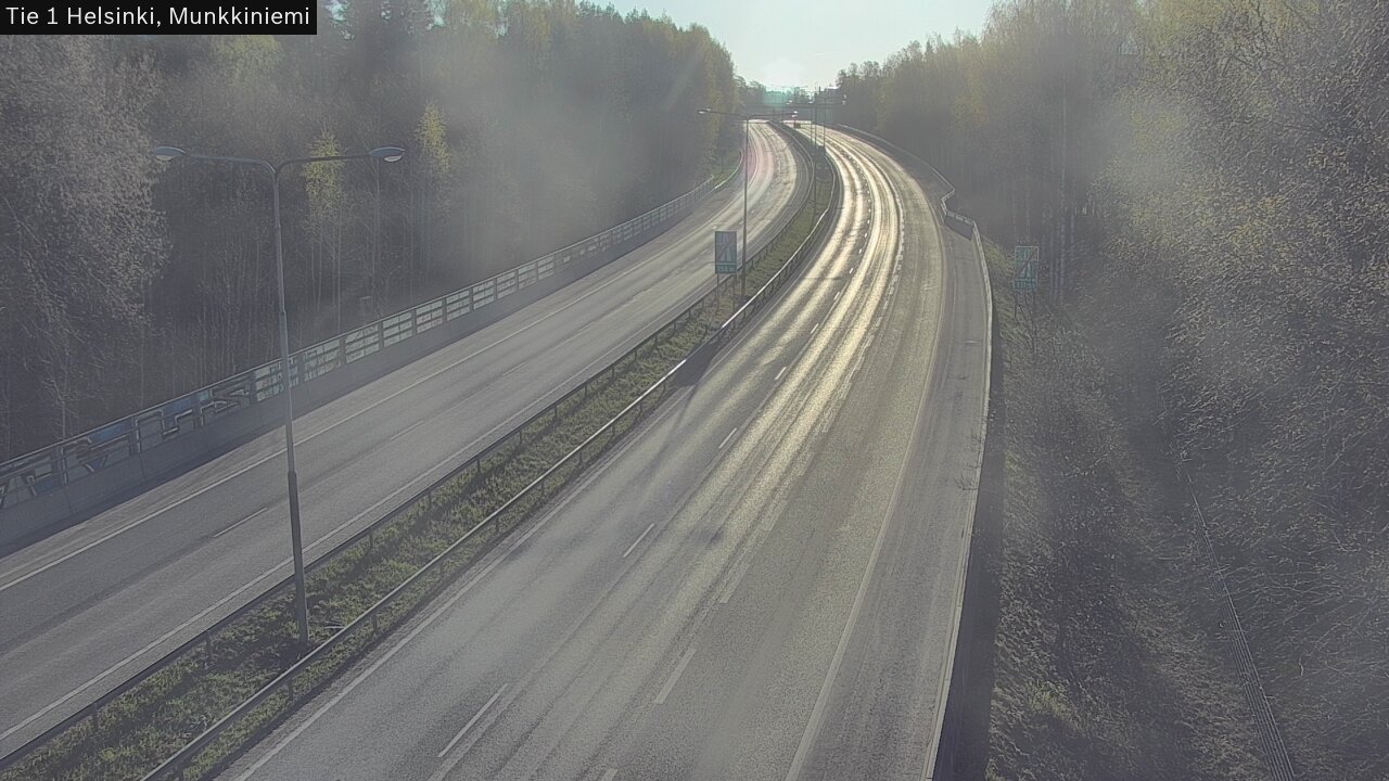 Weather Camera Image Väg 1 Helsingfors, Munksnäs, Helsinki, Uusimaa