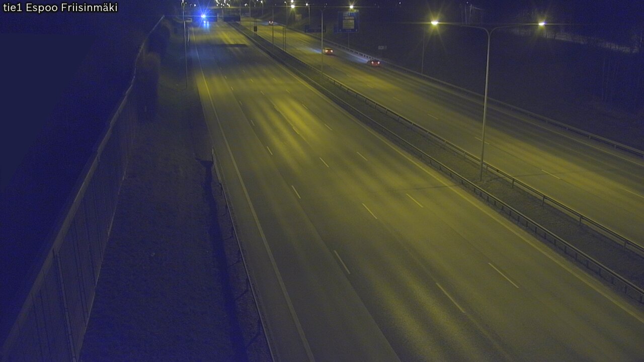 Weather Camera Image Väg 1 Esbo, Frisbacka, Espoo, Uusimaa