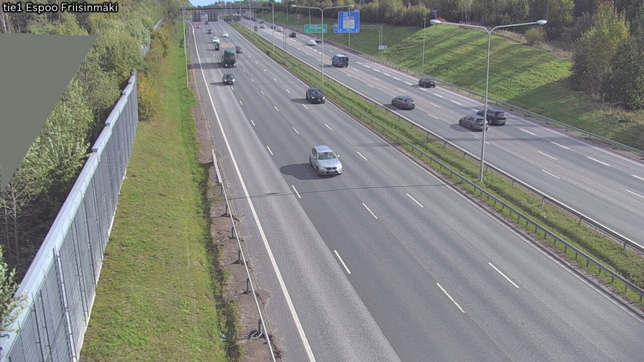 Weather Camera Image Road 1 Espoo, Friisinmäki, Espoo, Uusimaa