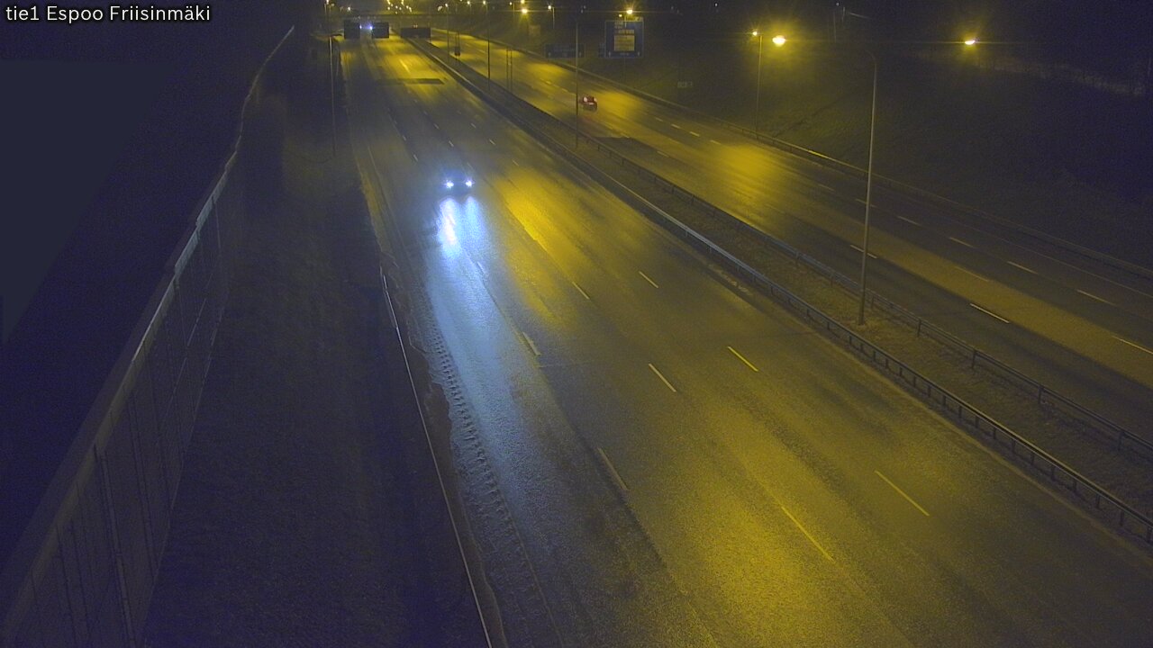 Weather Camera Image Väg 1 Esbo, Frisbacka, Espoo, Uusimaa