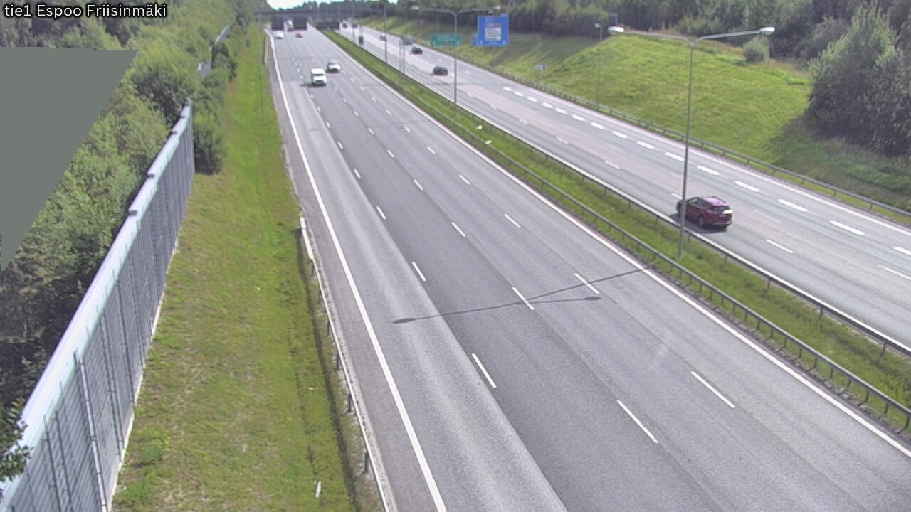 Weather Camera Image Road 1 Espoo, Friisinmäki, Espoo, Uusimaa