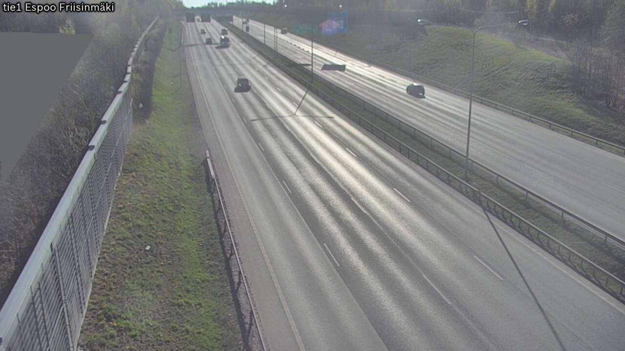 Weather Camera Image Väg 1 Esbo, Frisbacka, Espoo, Uusimaa