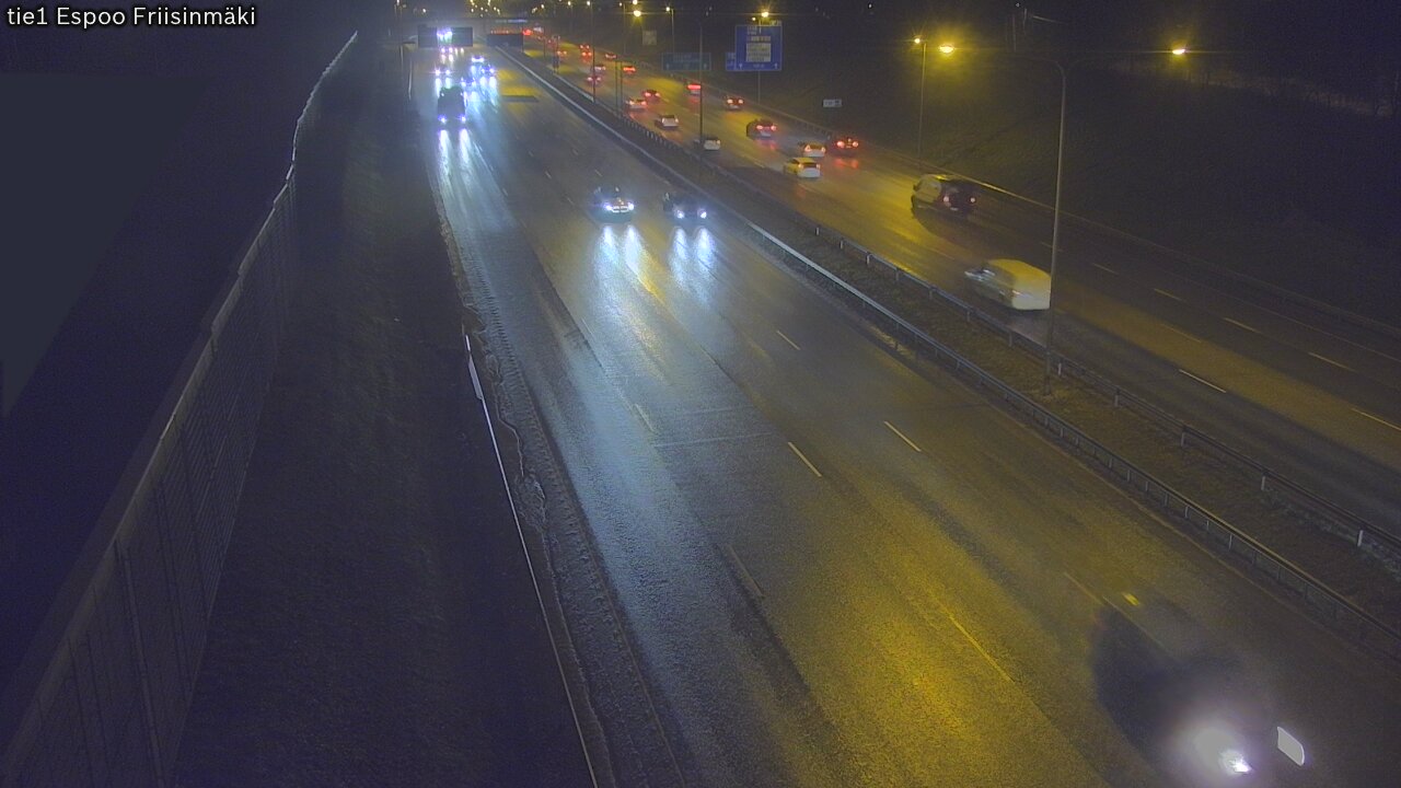Weather Camera Image Väg 1 Esbo, Frisbacka, Espoo, Uusimaa